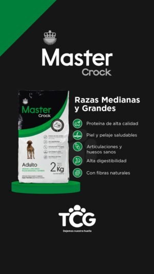 Master Crock Adulto Razas Medianas y Grandes