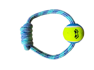 Juguete de Cuerda con Pelota para Perros