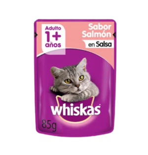 Whiskas Adulto Sabor Salmón en Salsa 85 g
