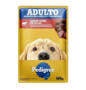 Pedigree Adulto Sabor Carne en Salsa 100 g