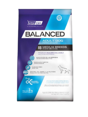 Vitalcan Balanced Perro Adulto Razas Medianas