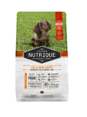 Nutrique Toy & Mini Puppy – Alimento Ultra Premium para Cachorros de Razas Pequeñas y Mini